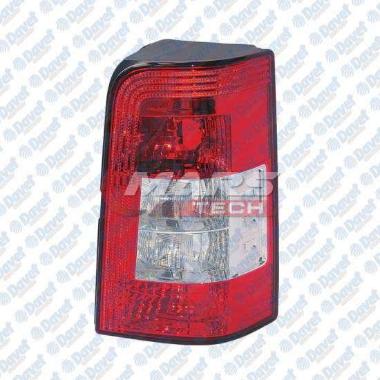 MARS M511127 Stop Lambasi Sol Partner Berlingo Bagaj Kapi Tek Kapi Duysuz 03>08 Orta Seffaf